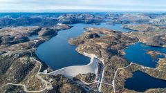 Dam Skjerka i Åseral Vest-Agder