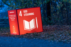 FNs bærekraftsmål nummer 4 har tittelen "Sikre inkluderende, rettferdig og god utdanning og fremme muligheter for livslang læring for alle". Foto: FN-sambandet / Eivind Oskarson