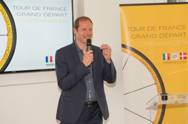 Christian Prudhomme, Director of the Tour de France. FOTO: Erhvervs- og Vækstministeriet