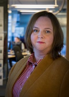 Charlotte Ervik er tilsett som ny distriktsredaktør i NRK Møre og Romsdal. Foto: Remi Sagen