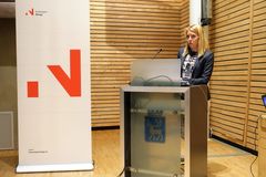 Charlotte Lindquister, prosjektleder for politikk og innovasjon NHO Troms og Svalbard. Foto: Julie Ryland/Innovasjon Norge