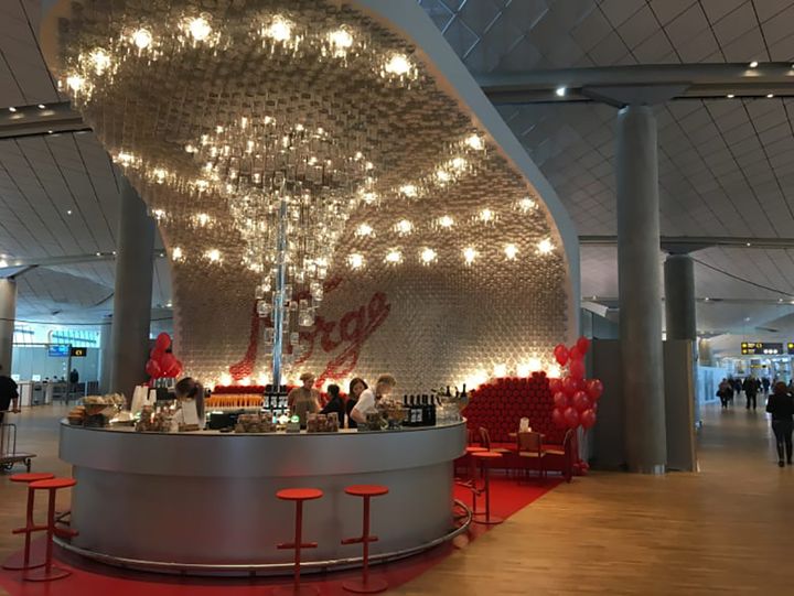 Norgesglasset på Avinor Oslo lufthavn sikret førsteplassen for god design under forrige ukes FAB Awards i Helsinki.