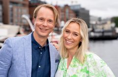 Foto: Espen Solli. Petter Pilgaard og Katarina Flatland.