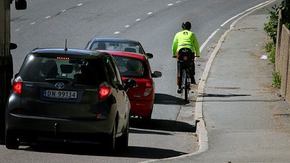Gode sykkelveier gir bedre plass og mindre konflikt (FOTO: NAF)