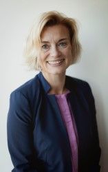 Norges viseambasasdør May-Elin Stener er også visepresident i UNICEF-styret, på vegne av Norge. Foto: FN-delegasjonen