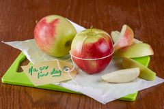 Marker gjerne Epledagen 25.9. ved å legge et norsk eple i matboksen eller i matpakken