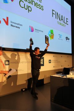 Graphiq vant Creative Business Cup Norge. Foto: Julie Ryland