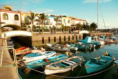 Den mest populære av kanariøyene er Gran Canaria. Her fra Puerto de Mogán.