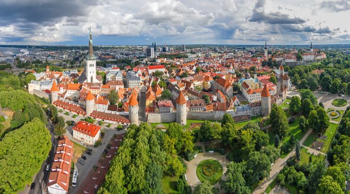 Gamlebyen i Tallinn er umulig å gå glipp av. Foto: Visit Estonia