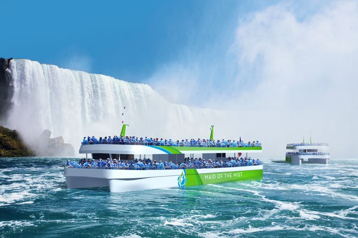 Helelektrisk turistferge Niagarafallene