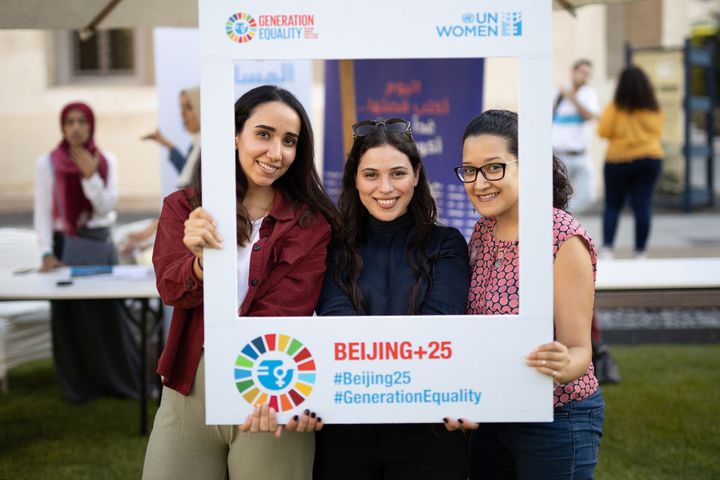 Frivillige på Digital Inclusion Week 2019. Foto: UN Photo / Emad Karim