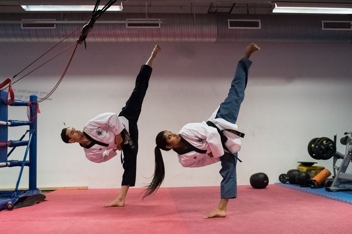 Wien og Bansal deltar i VM i taekwondo mønster denne uken. Foto: NKF