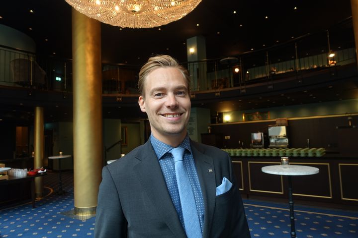 Lars Petter Mathisen (bildet) er den nye direktøren på Hotel Bristol i Oslo. Foto: Hotel Bristol