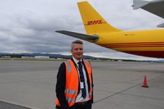 Martin Langaas, direktør for flyfrakt i Avinor. (Foto: Avinor)