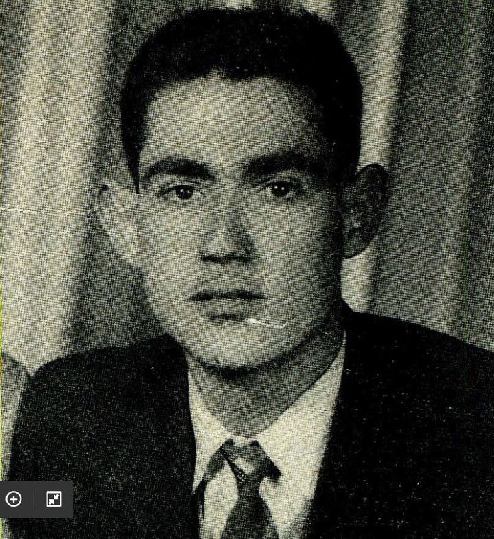 Abdallah Azzam i 1961, da han fortsatt jobbet som lærer på Vestbredden.