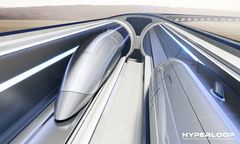 Hyperloop system sett forfra