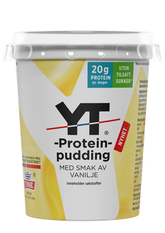 YT® proteinpudding, med smak av vanilje