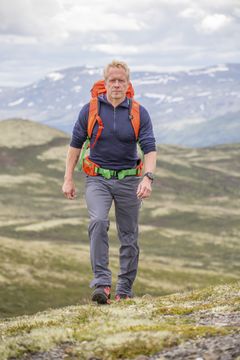 Christen Tellefsen er fjellfører og går selv mye turer i fjellet.