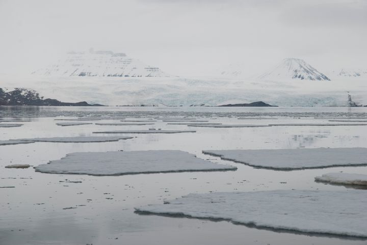 Bilde fra Svalbard. Foto: Ketil Isaksen / MET