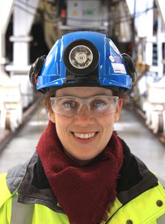 Katrine Sælendsminde Erstad er prosjektsjef for Arna-Fløen i Bane NOR. Foto: Arne Hofseth