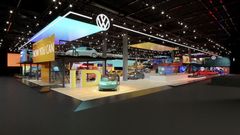 Volkswagens stand på IAA, Frankfurt