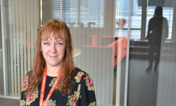 Heidi Tofterå Slettemoen en kommunikasjonssjef i sparebankeide Frende Forsikring.