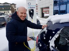 Seniorrådgiver og testansvarlig Ståle Frydenlund i Norsk elbilforening.