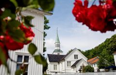 Risør kirke, foto: Liv Øvland.