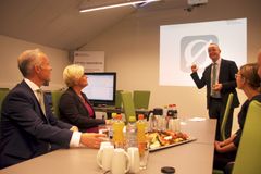 DFØ-direktør Øystein Børmer introduserer DFØ-app.