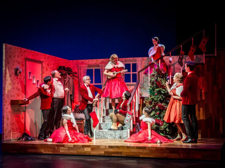 En scene fra Jingle Horse! — en julespesial. Foto: Erik Berg