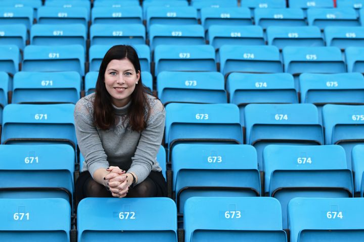 Guro Røen (31) ga seg som toppdommer da hun møtte liten forståelse for at hun ønsket å dømme internasjonal herrehåndball. Nå ønsker hun å dele sine erfaringer med resten av Idretts-Norge. Foto: Geir Owe Fredheim