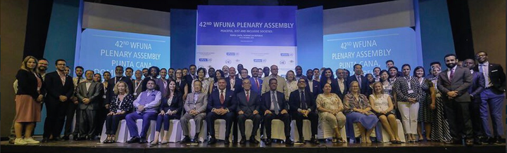 WFUNAs generalforsamling fant sted i Punta Cana i Den dominikanske republikk 17-21. oktober. Foto: WFUNA