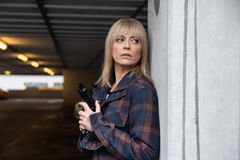 Ine Jansen som politietterforskeren Lisa i "Purk".
