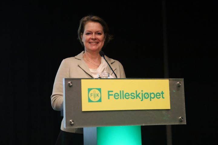 Anne Jødahl Skuterud ble fredag valgt til en ny periode som styreleder i Felleskjøpet Agri.