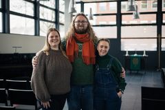 Anna H. H. Havgar, Simon Omsland Zakariassen og Solveig Flatin studerer alle på MF vitenskapelig høyskole for en jobbkarriere i kirken.
