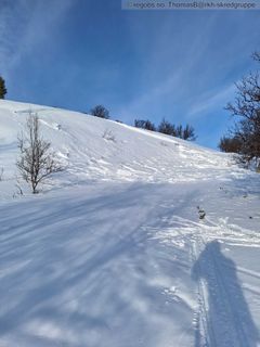 Skiløperutløst skred i Alvdal, 24. februar 2024